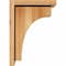 Ekena Millwork Huntington Rough Sawn Corbel w/Backplate, Western Red Cedar, 8"W x 10"D x 14"H COR08X10X14HUN01RWR - alternate 3